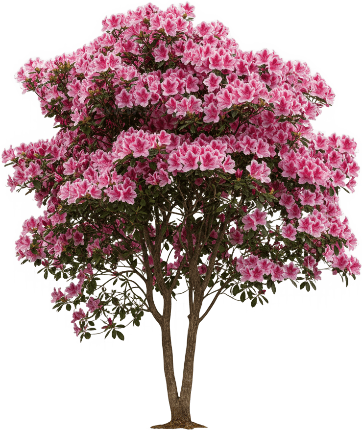 Azalea actual size