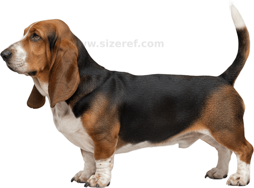 Basset Hound actual size