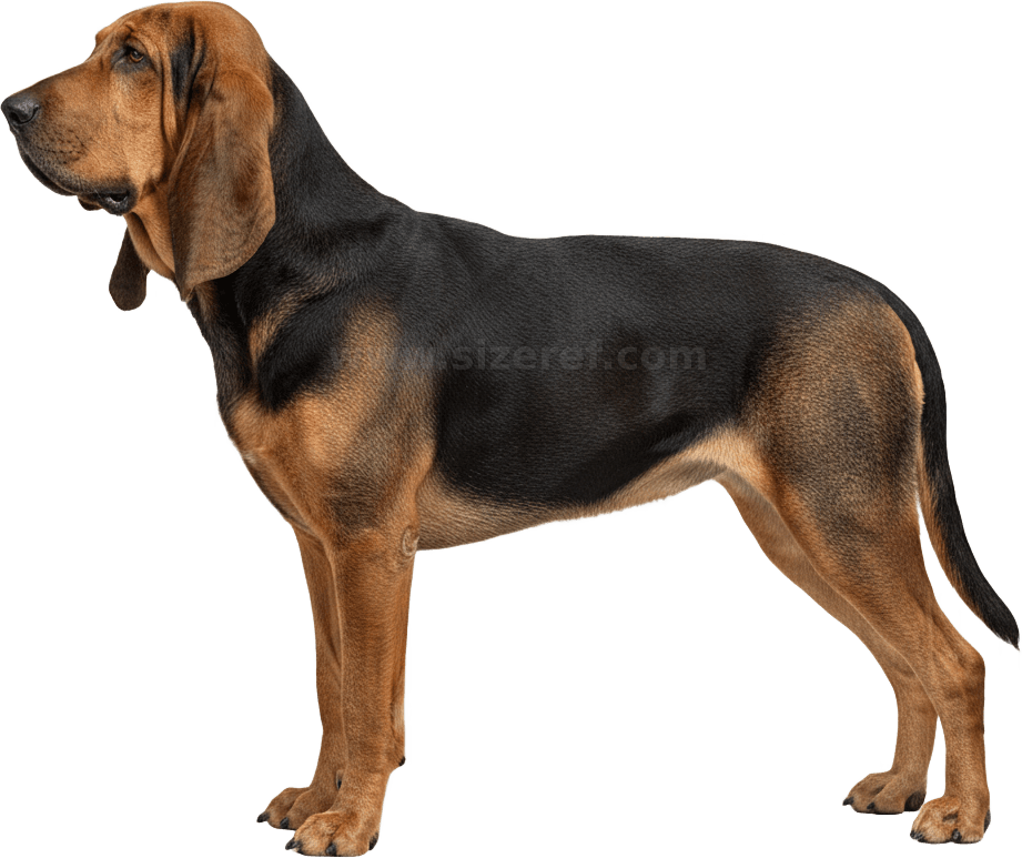 Bloodhound actual size