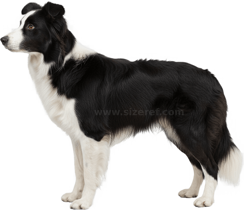 Border Collie actual size