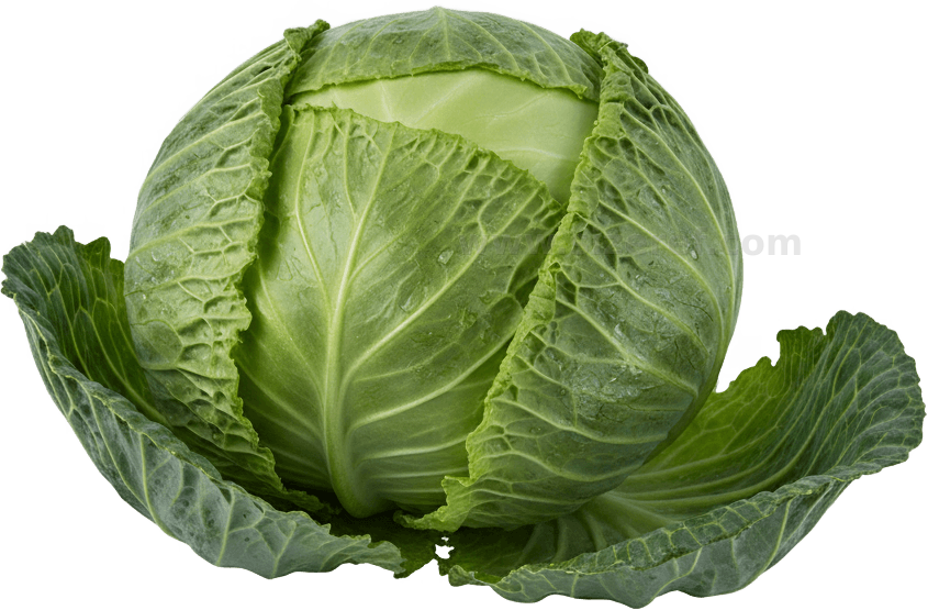 Cabbage actual size