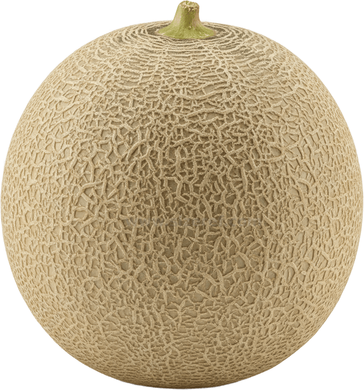 Cantaloupe actual size