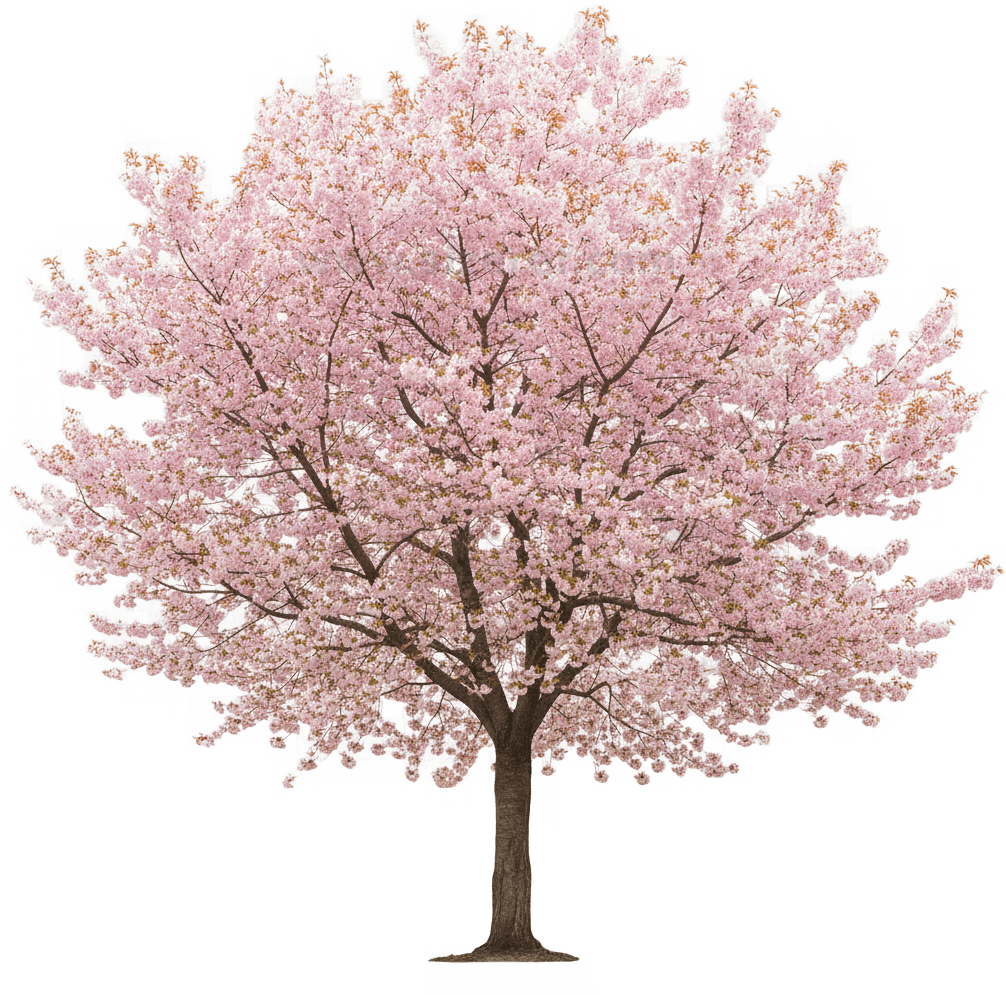 Cherry Blossom actual size