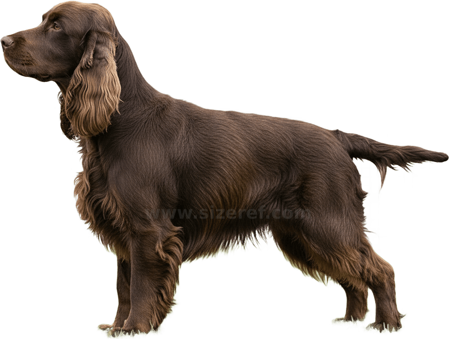 Cocker Spaniel actual size