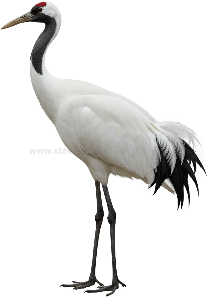 Crane actual size