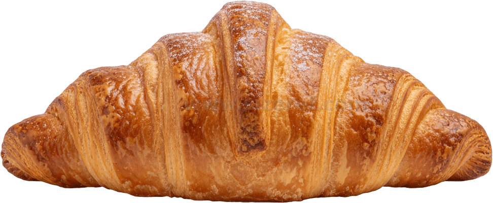 Croissant actual size