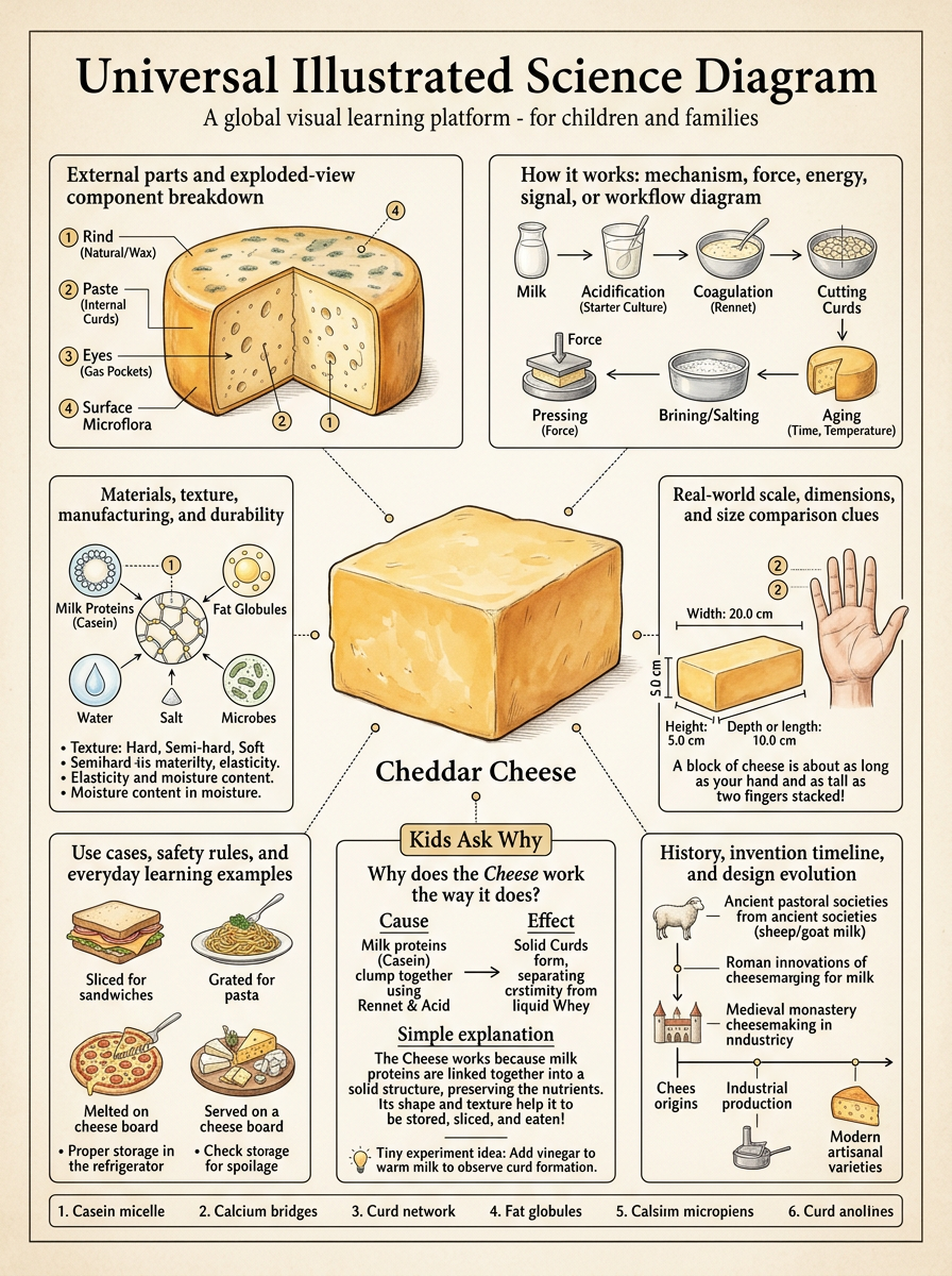 Cheese reviewed scientific diagram