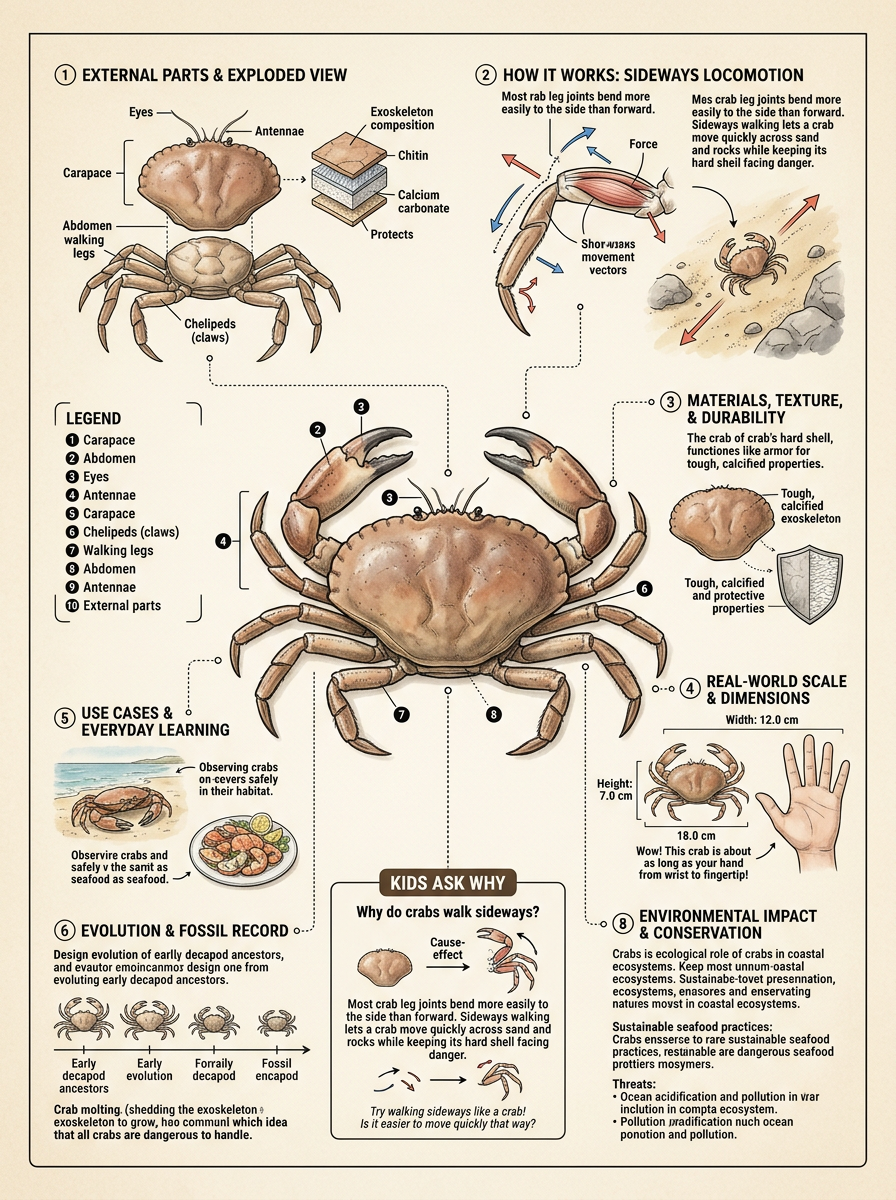 Crab reviewed scientific diagram