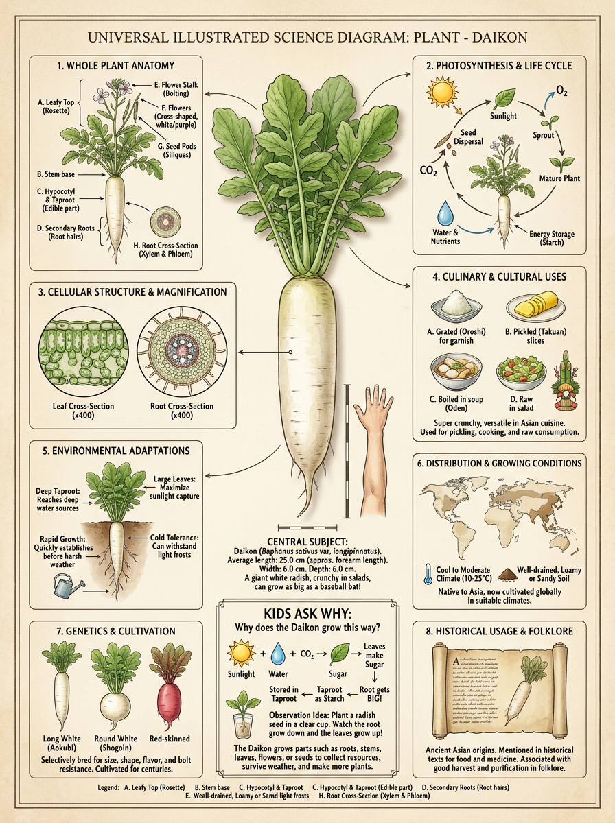 Daikon reviewed scientific diagram