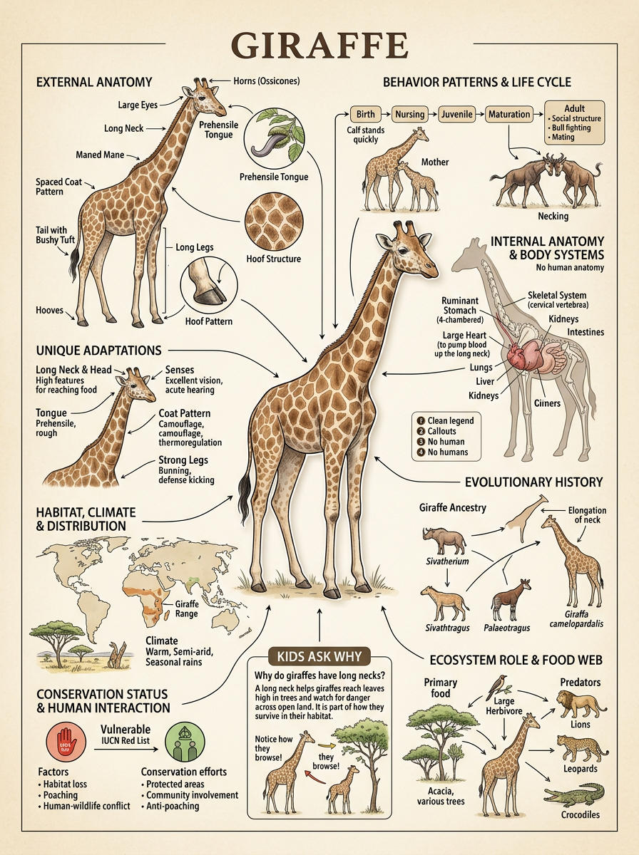 Giraffe reviewed scientific diagram