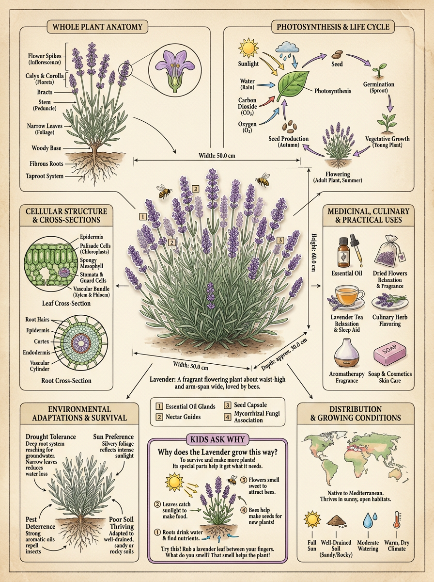 Lavender reviewed scientific diagram