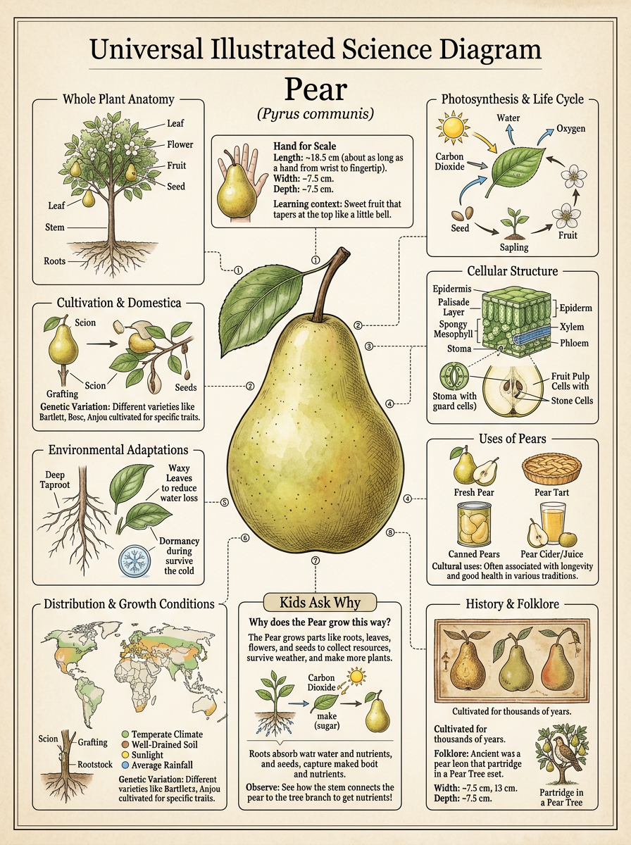 Pear reviewed scientific diagram