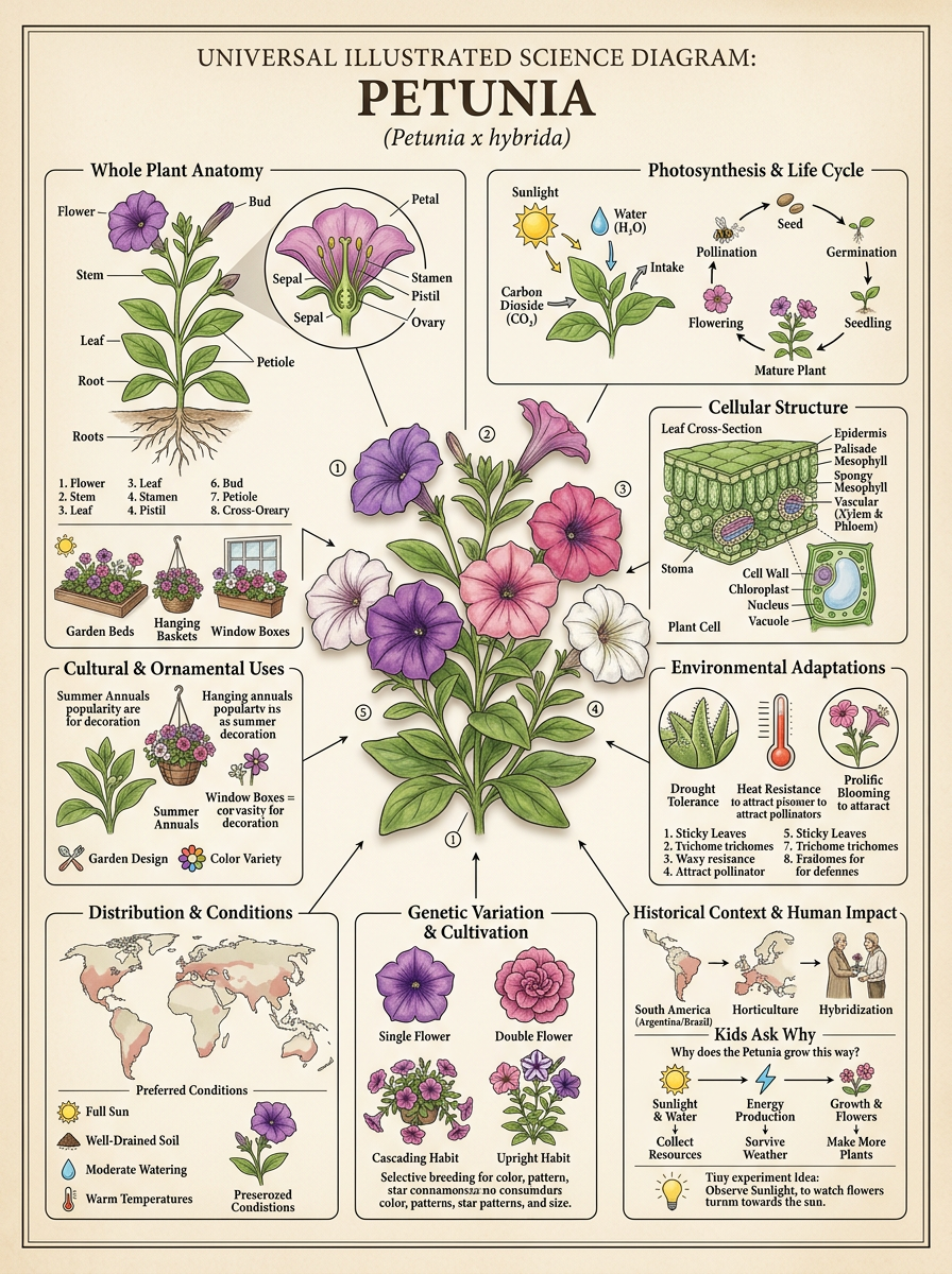 Petunia reviewed scientific diagram