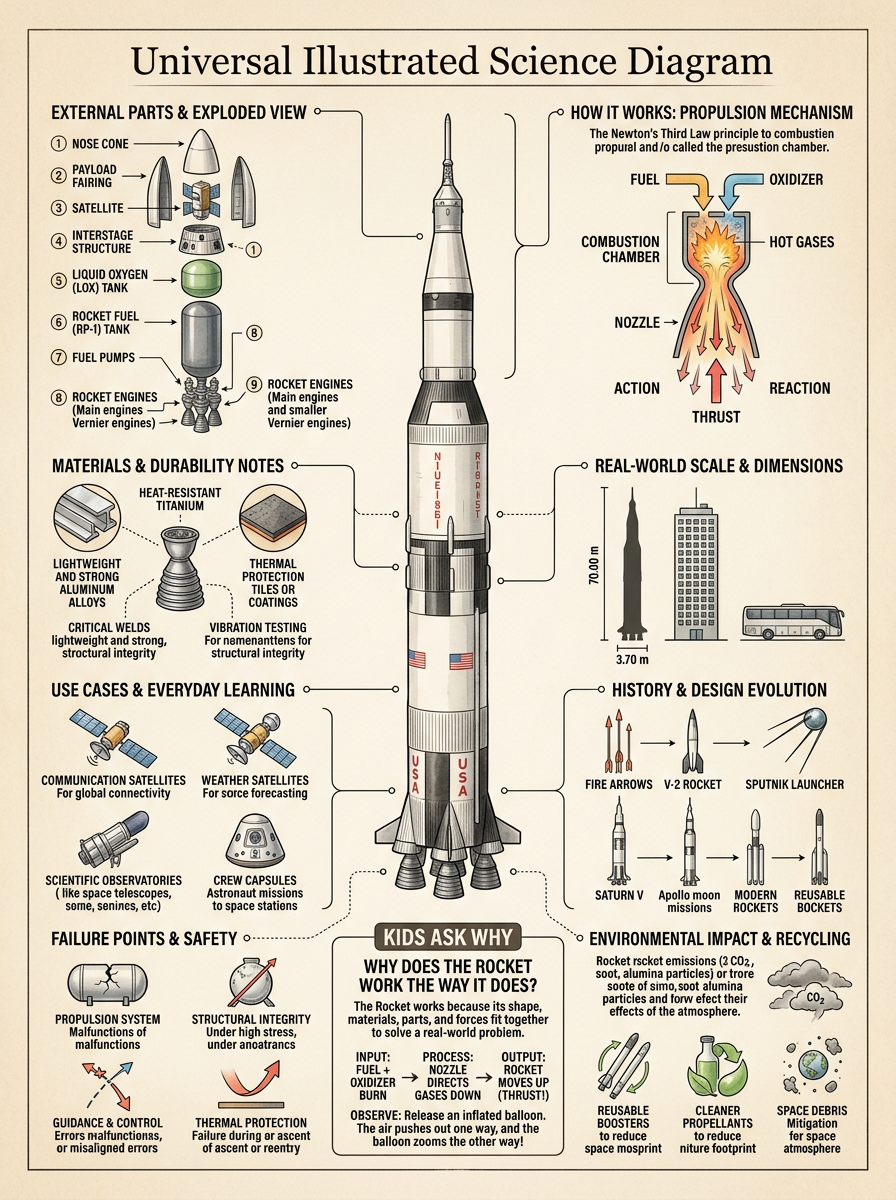 Rocket reviewed scientific diagram