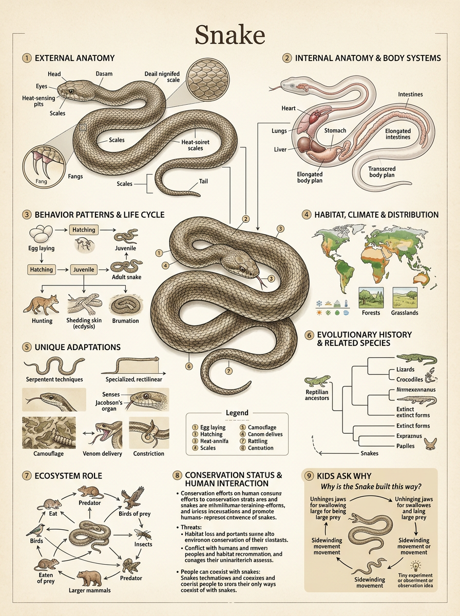 Snake reviewed scientific diagram