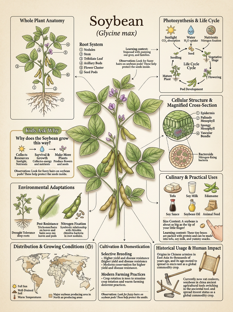 Soybean reviewed scientific diagram