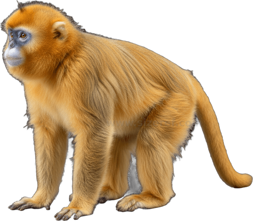 Golden Monkey actual size
