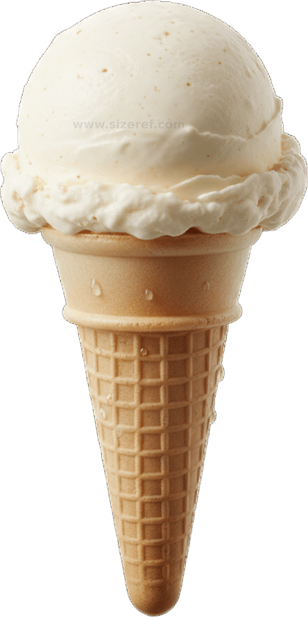 Ice Cream actual size