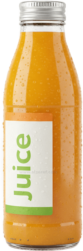 Juice actual size