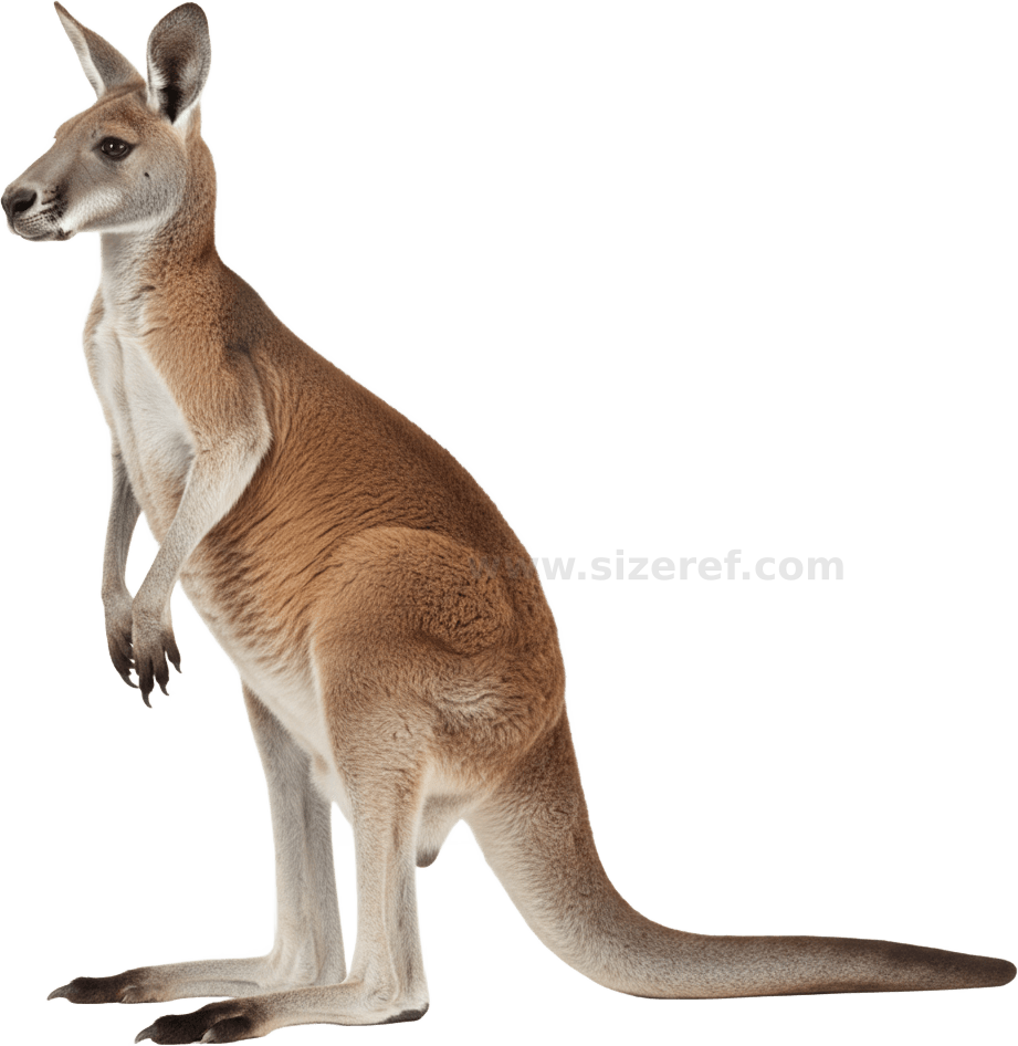 Kangaroo actual size