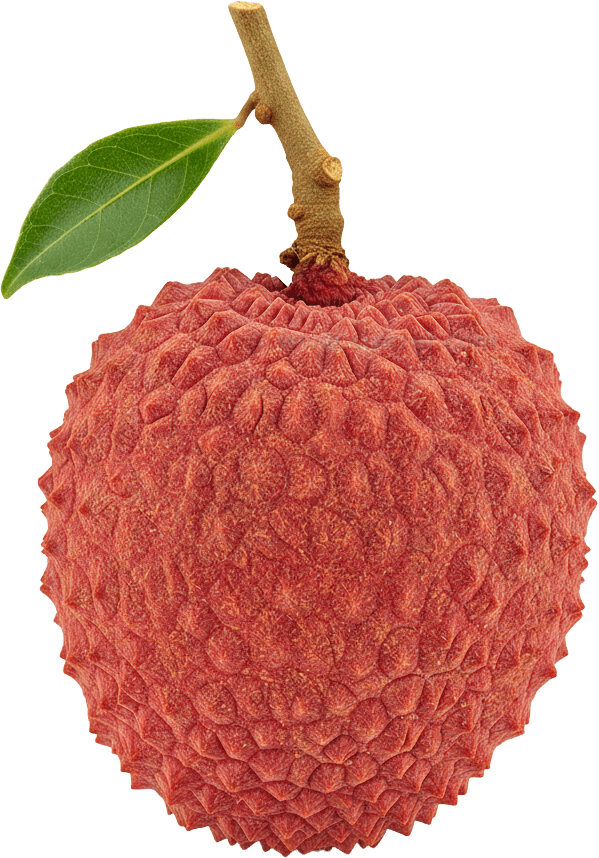 Lychee actual size