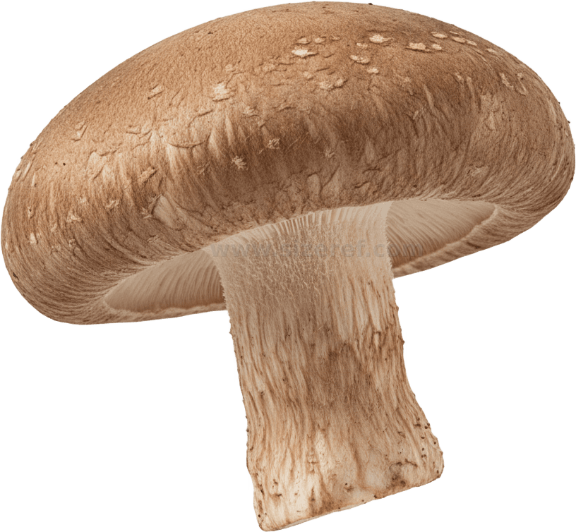 Mushroom actual size