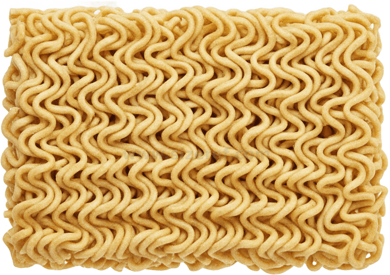Noodle actual size