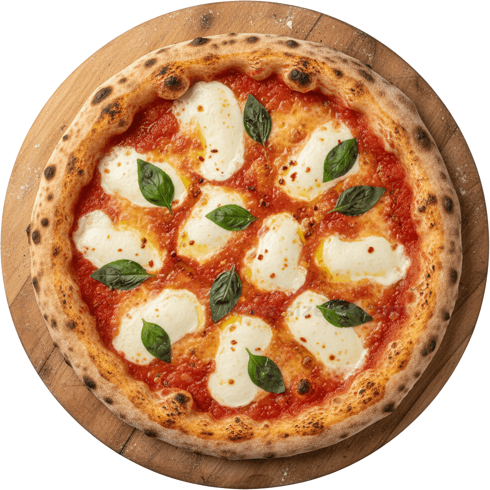 Pizza actual size