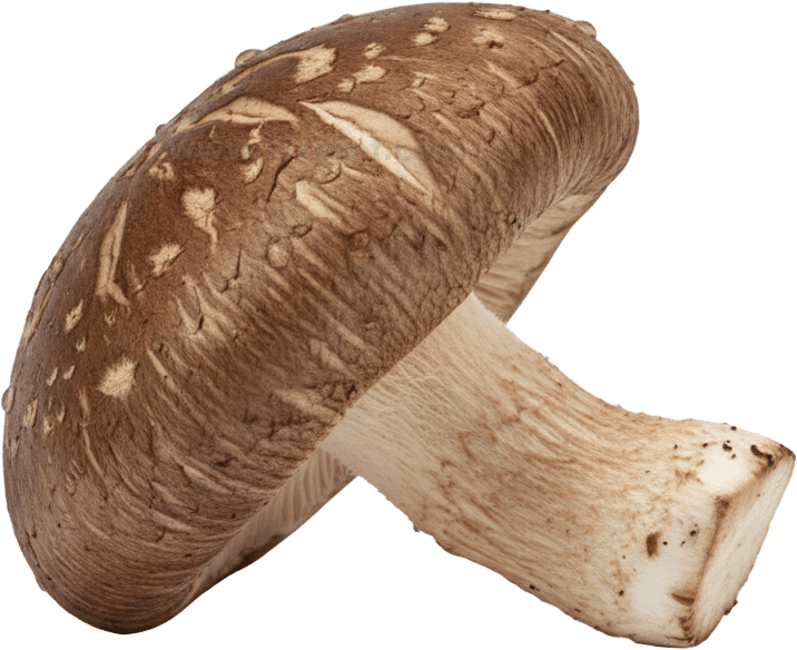 Shiitake actual size