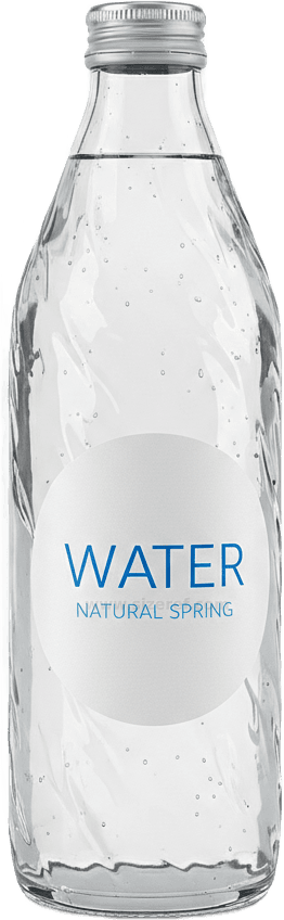 Water actual size